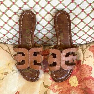 Sam Edelman cutout slide sandals